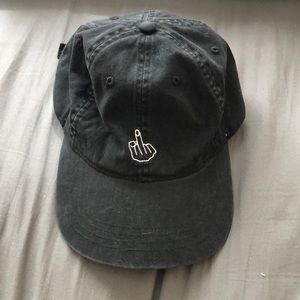 Black fuck you hat